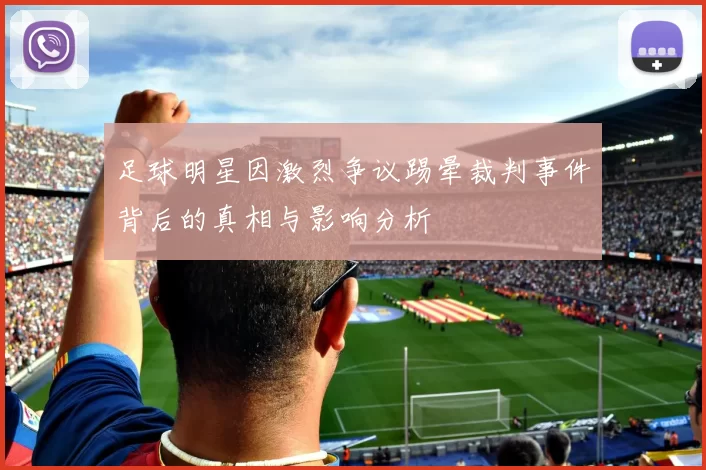 足球明星因激烈争议踢晕裁判事件背后的真相与影响分析
